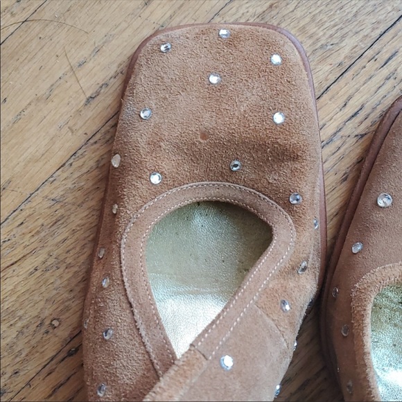 Vintage 90’s Y2K Dolce & Gabbana D&G Suede Block Heel Shoes - Picture 5 of 7